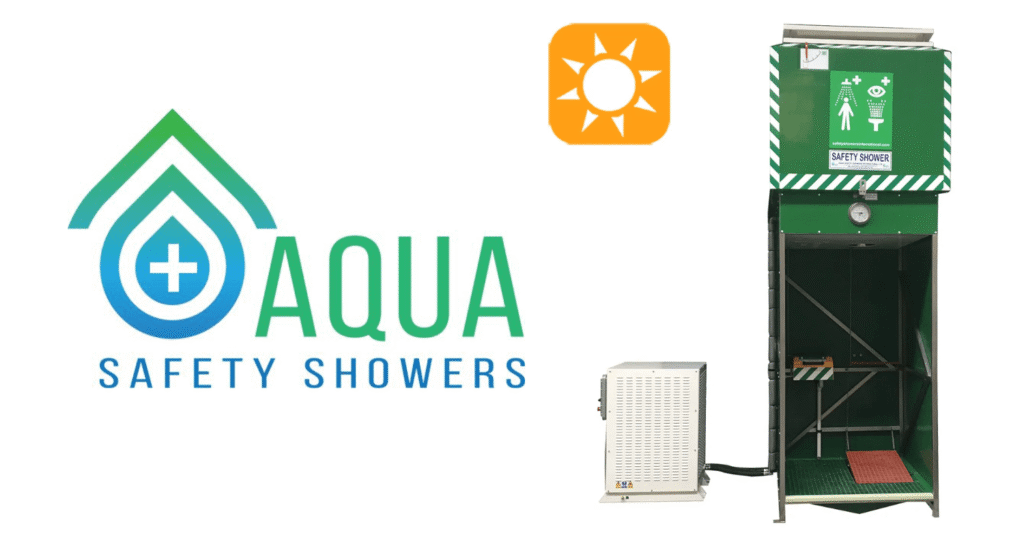 1500L Tank Shower With Water Chiller | ATEX Certified