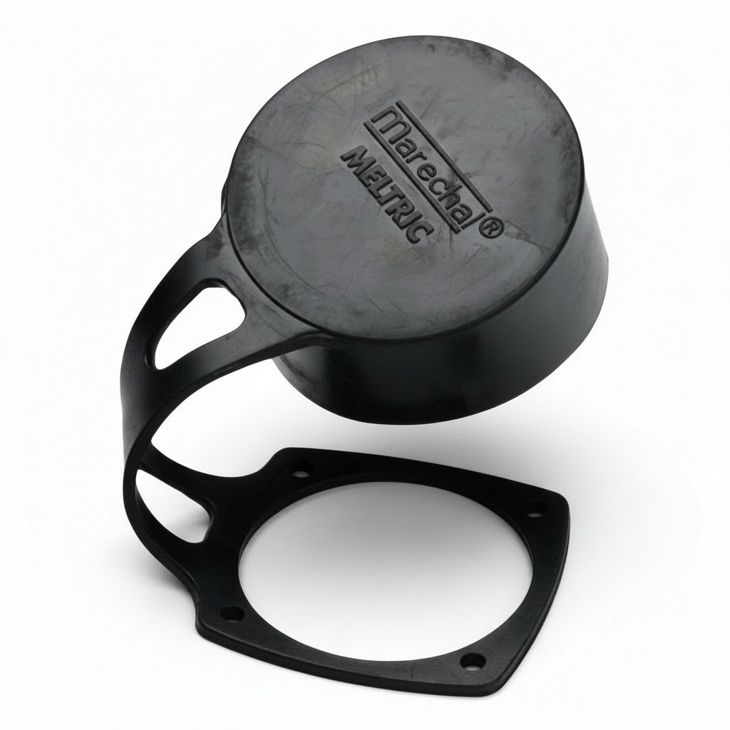 616A426 Marechal | DSN6 Black Rubber Inlet Cap