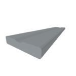 manganese wear rail - V groove