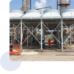 Air-Cooled Heat Exchanger Fan Upgrade & Soda Blast Cleaning