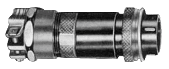Amphenol Star-Line Connectors | Straight Plugs With Mechanical Clamp Nut