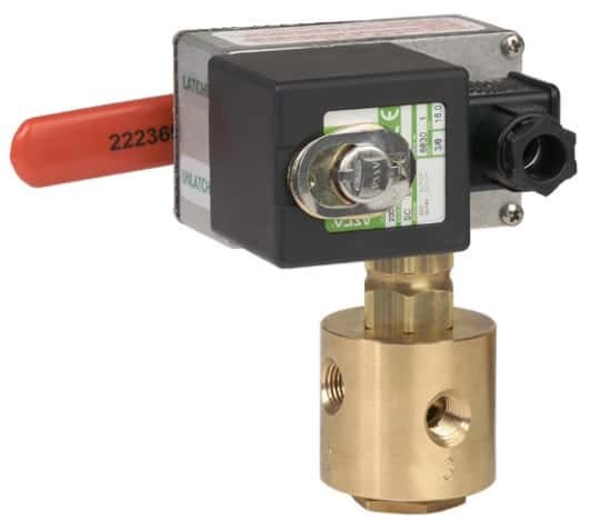 ASCO 307 Solenoid Valves – 1/4 – 1/2 Brass & Stainless Steel, NVR Lever Operated Pilot Valve