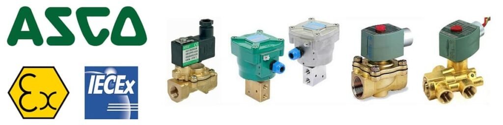 ASCO 320 Pilot Valves – Solenoid Direct Operated 3/2 Way Valve In Line