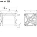 ASCO 436 CETOP Cylinders With Tie Rods (ISO 6431) – ASCO Numatics Joucomatic