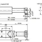 ASCO 445 Rodless Cylinders (Magnetically Induced) – ASCO Numatics Joucomatic