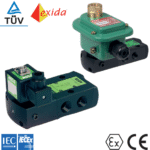 ASCO 551-553 Aluminium Valves | Ex m Encapsulated ATEX IECEx Solenoid Valves 3/2 (PV)