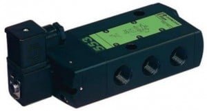ASCO 551, 553 Series, 5 Way ¼” – ½” Pilot Operated Solenoid Valve