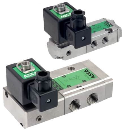 ASCO 551-553 Solenoid Valves NAMUR – 1/4 – 1/2 Stainless Steel 15/16 Pilots TUV Exida Approved Pilot Valve