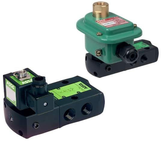 ASCO 551-553 Solenoid Valves NAMUR – 1/4 – 3/8 – 1/2 Aluminium Air Operated Exida Approved Pilot Valve