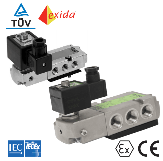 ASCO 551 553 Valves | Exd Flameproof ATEX IECEx Solenoid Valves NAMUR (Stainless Steel)