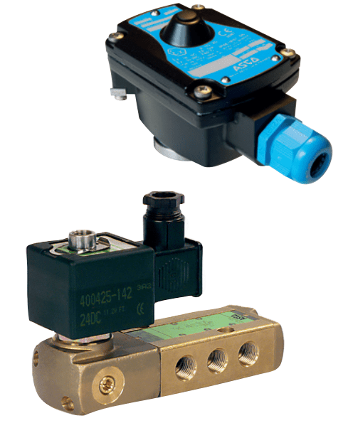 ASCO 551 Series | Ex ia Intrinsically Safe ATEX IECEx Brass Solenoid Valves 5/2
