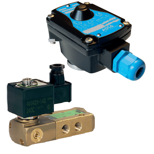 ASCO 551 Series | Ex ia Intrinsically Safe ATEX IECEx Brass Solenoid Valves 3/2