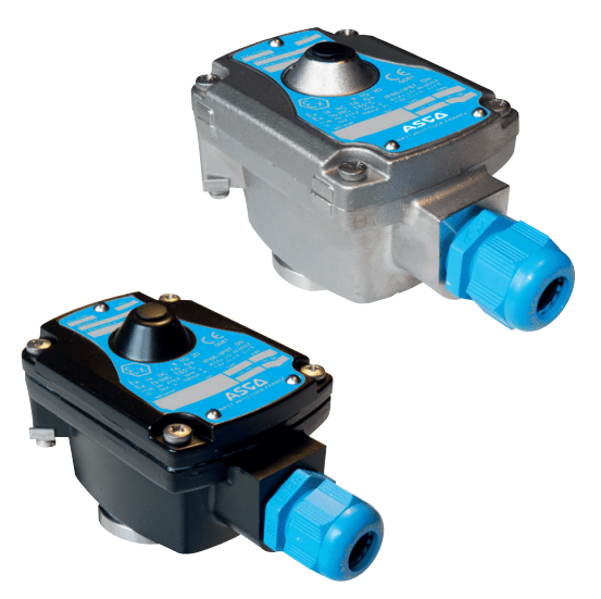 ASCO LI WSLI Series | Ex ia Intrinsically Safe ATEX IECEx Solenoid Valve Operators 3/2