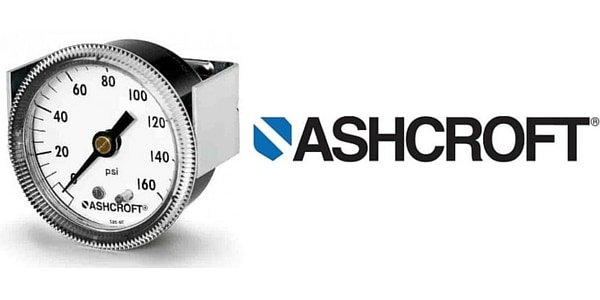 Ashcroft 1001T Panel Mount Gauge