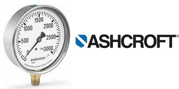 Ashcroft 1008A/AL 63/100mm Pressure Gauge
