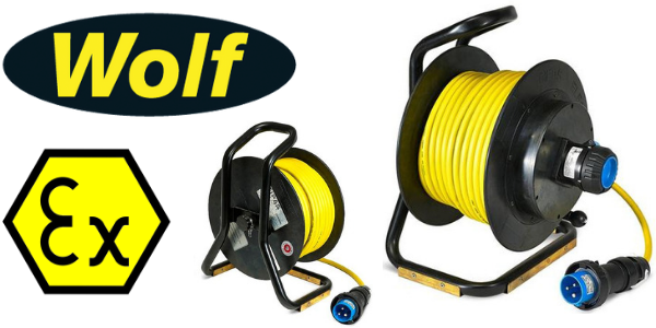 ATEX Cable Reel | Hazardous Area Zone 1 & Zone 2 Approved | Wolf Safety