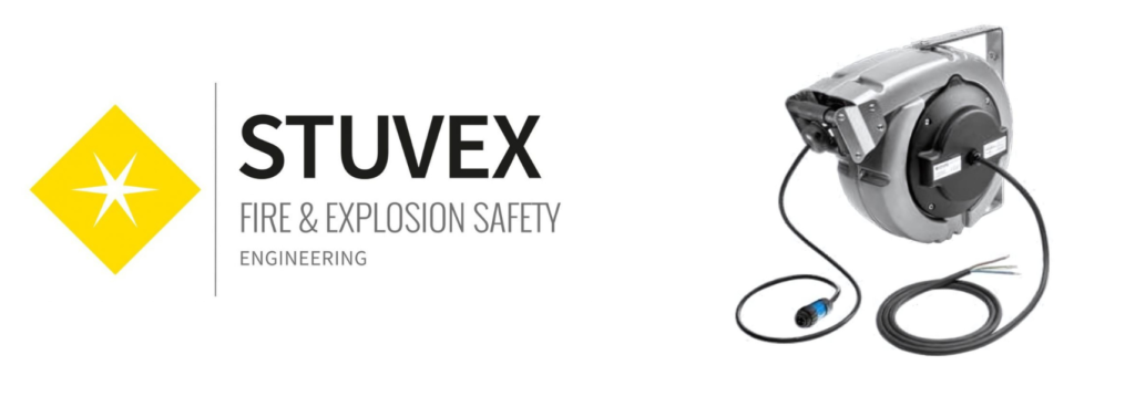 ATEX Cable Reels for Static Earthing Control | StuvEx Safe-Ground CR1/65