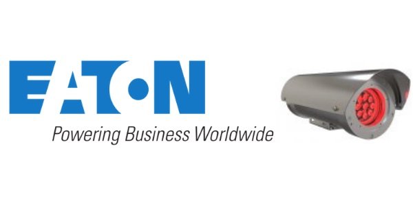 ATEX CCTV Camera Stations Zone 1 & Zone 2 Explosion Proof Fixed IR Illuminator – Eaton Oxalis EXIR40F Hazardous Area CCTV Camera Station