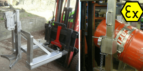 ATEX Drum Handlers – Hazardous Area Zone 1 & Zone 2 Drum Handling Equipment