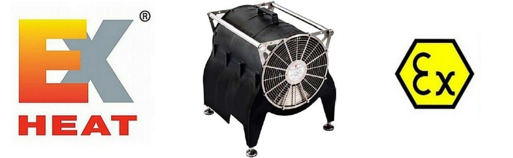 ATEX Fan Heaters – Offshore Portable Fan Heater – EXHEAT MFH “The Bulldog”