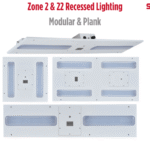 ATEX Recessed Lighting | Hazardous Area Recessed Lights Zone 2 & Zone 22