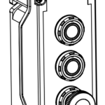 ATEX Twin Push Button & Push-Pull Emergency Stop | Zone 1 & Zone 2 Hazardous Area | ATX U43W2A5A9D3