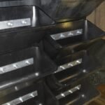 Atlas AM buckets installed in double row