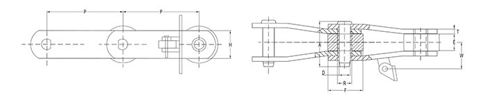 bagasse chain - drawing