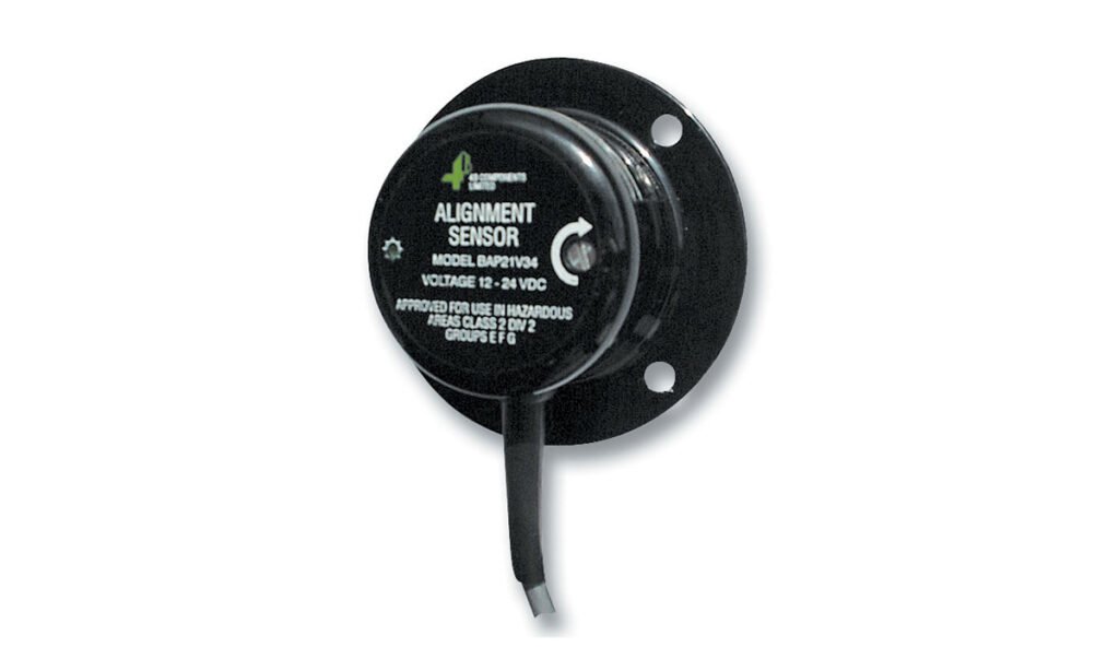 BAP belt alignment sensor for bucket elevators