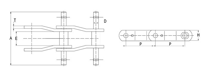 Boiler Grate Chains — dimensions