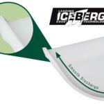 CC-S® Iceberg Edge front lip and smooth discharge design