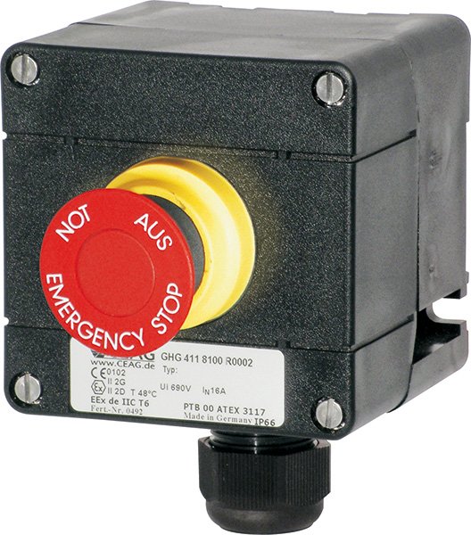 CEAG Switches | Control Stations | Push Buttons & Emergency Stops | ATEX & IECEx Hazardous Area Certified
