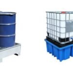 Drum & IBC Spill Pallets (Plastic & Steel Sump Pallets For Containing Hazardous Spills)