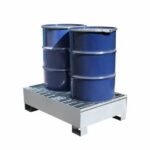 Drum & IBC Spill Pallets (Plastic & Steel Sump Pallets For Containing Hazardous Spills)