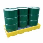 Drum Spill Pallet (Plastic) 205 Litres Drums – Empteezy PP3