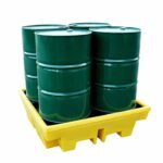 Drum Spill Pallet (Plastic) 205 Litres Drums – Empteezy PP4