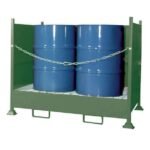 Drum Spill Pallet (Steel) 205 Litres Drums – Empteezy VD4
