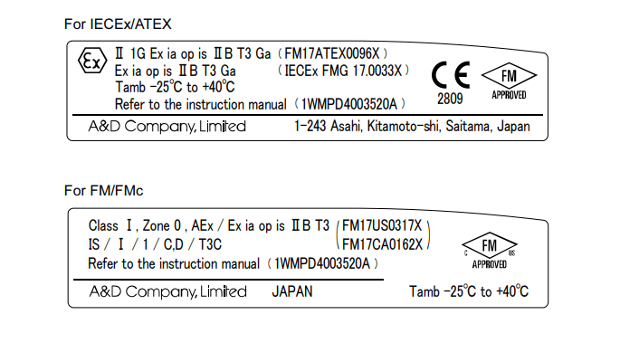 EK-AEP Series Intrinsically Safe Compact Balances | ATEX Balances Zone 1, Zone 2