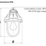 Ex d Lighting – Explosion Proof Hazardous Area Technor EV Wellglass Lighting