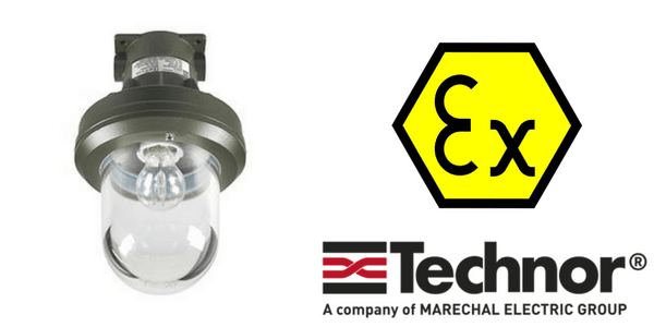 Ex d Lighting – Explosion Proof Hazardous Area Technor EV Wellglass Lighting