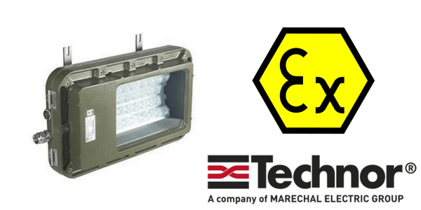 Ex d Lighting – Explosion Proof Hazardous Area Technor FL LED Floodlight Lighting