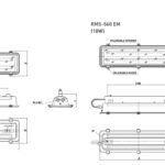 Ex de Explosion Proof Fluorescent Lighting for Hazardous Areas | Technor RMS 560