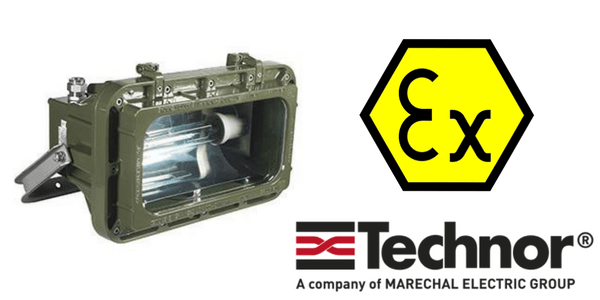 Ex de Lighting – Explosion Proof Hazardous Area Technor FL Floodlight Lighting