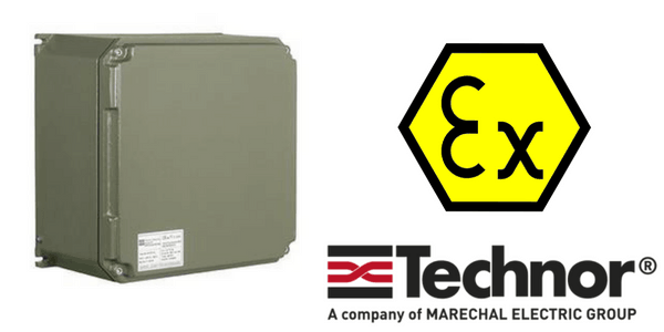 Ex e Junction Boxes – Increased Safety Hazardous Area Technor AQ-AR ALU High Thickness Junction Boxes
