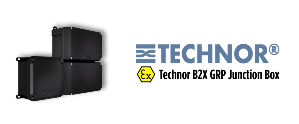 Ex e Junction Boxes – Increased Safety Hazardous Area Technor B2X GRP Junction Boxes