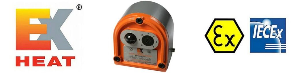 EXHEAT AFT40 Hazardous Area Thermostats | Flameproof Air & Process Sensing Thermostat Zone 1 Zone 2
