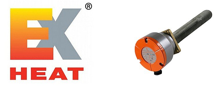 EXHEAT HB Removable Core Type Industrial Immersion Heater