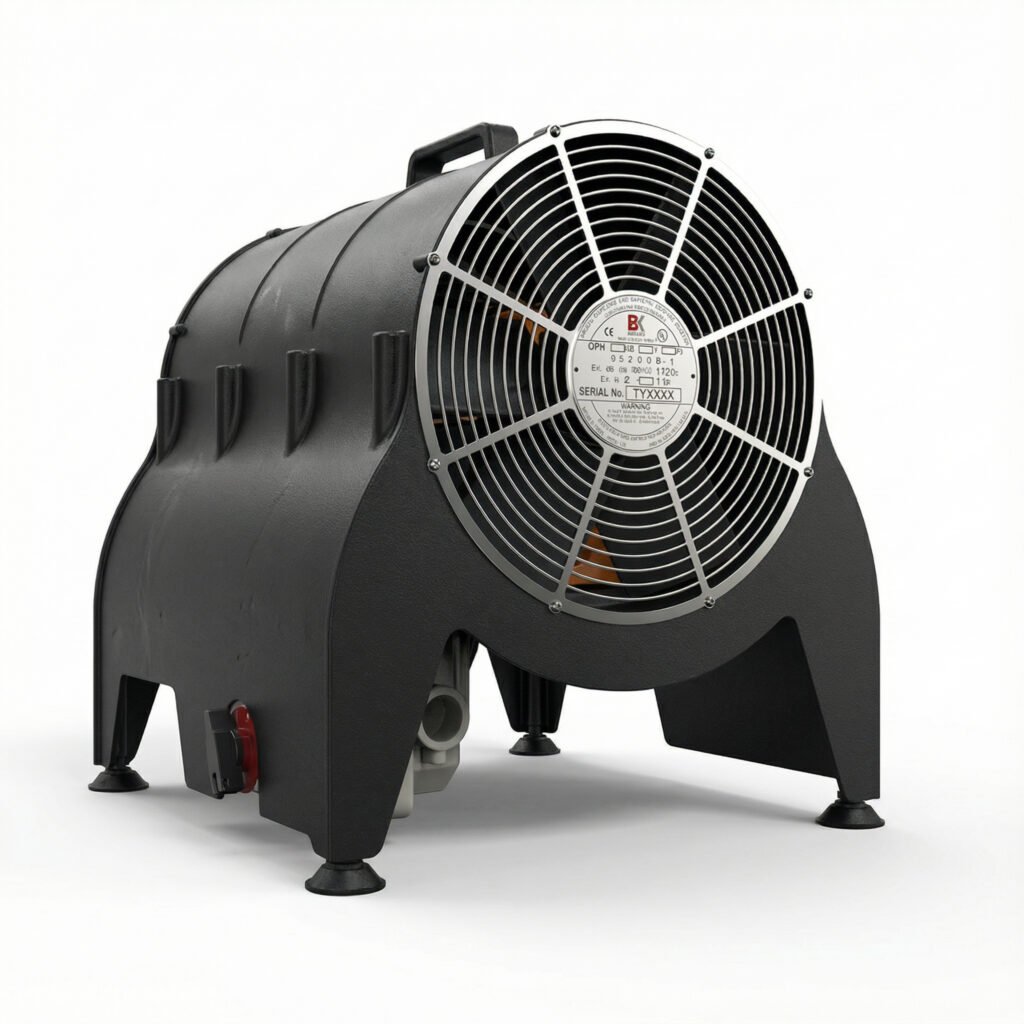 EXHEAT MFH “The Bulldog” Portable ATEX Fan Heater | Hazardous Area Zone 1 & Zone 2
