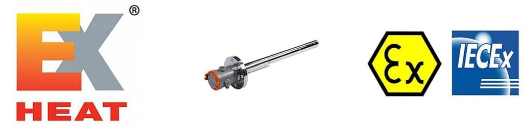 EXHEAT RFA-C Hazardous Area Flameproof Immersion Heater – ATEX Certified Zone 1 & Zone 2