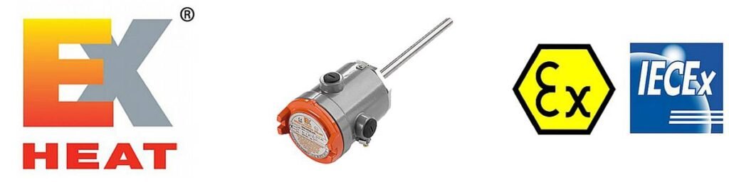 EXHEAT RFA-CA Hazardous Area Flameproof Cartridge Immersion Heater – ATEX Certified Zone 1 & Zone 2